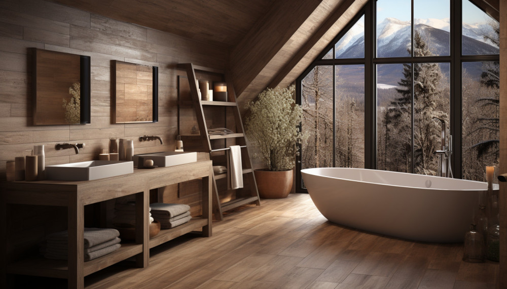 Salle de bain : 3 idées de carrelage imitation bois