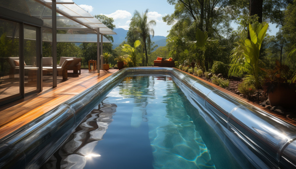 Tout savoir sur le volet roulant de piscine immergé sous plage